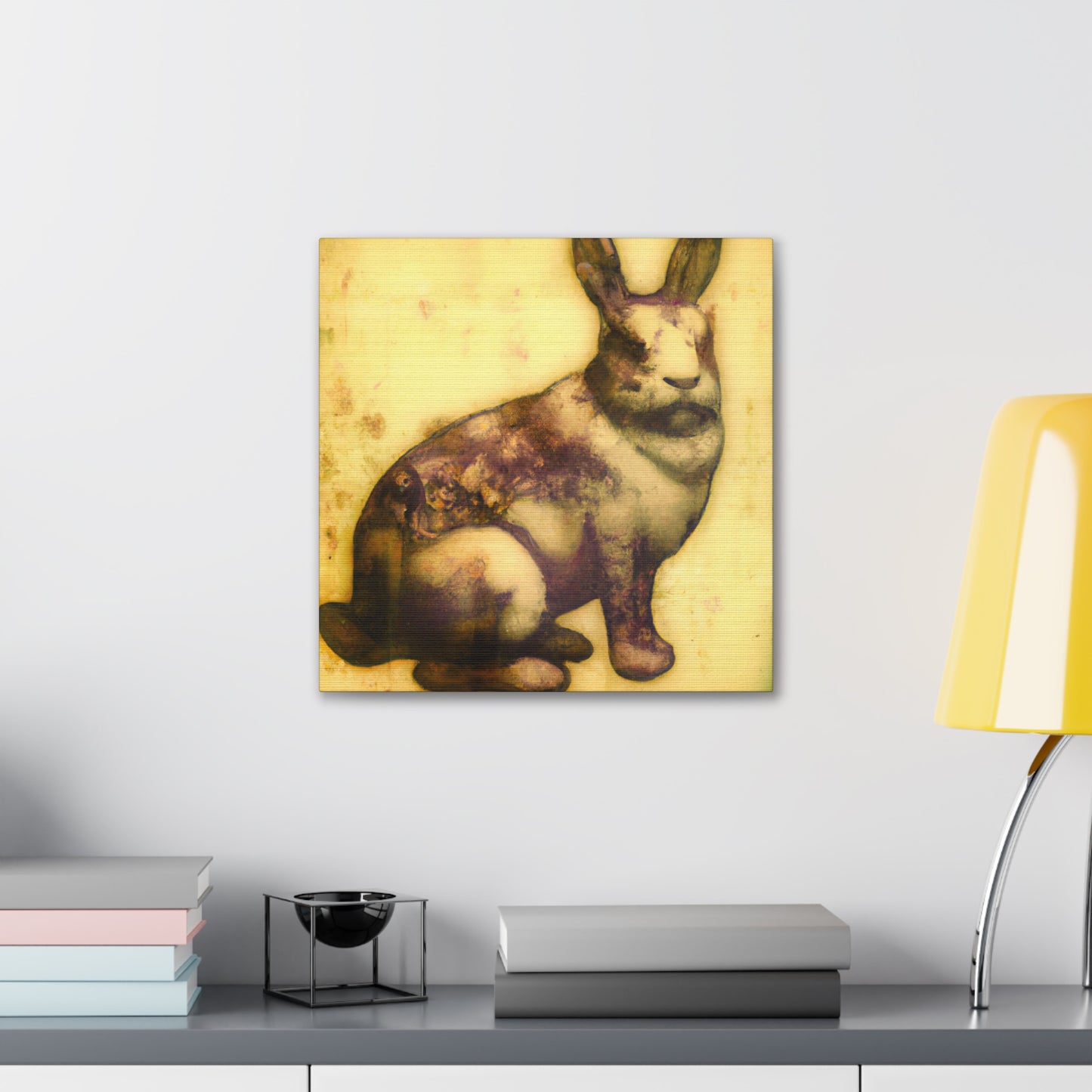 Rabbit's Delightful Garden - Canvas