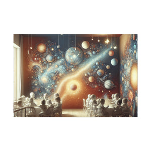 Cosmic Dreamscape Journey - Canvas