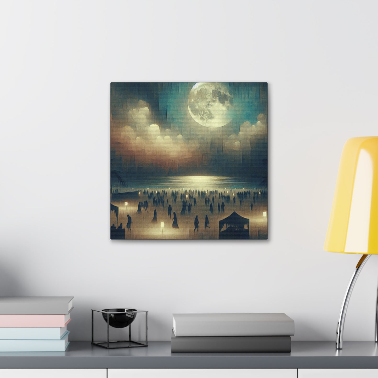 Lunar Beach Fiesta - Canvas