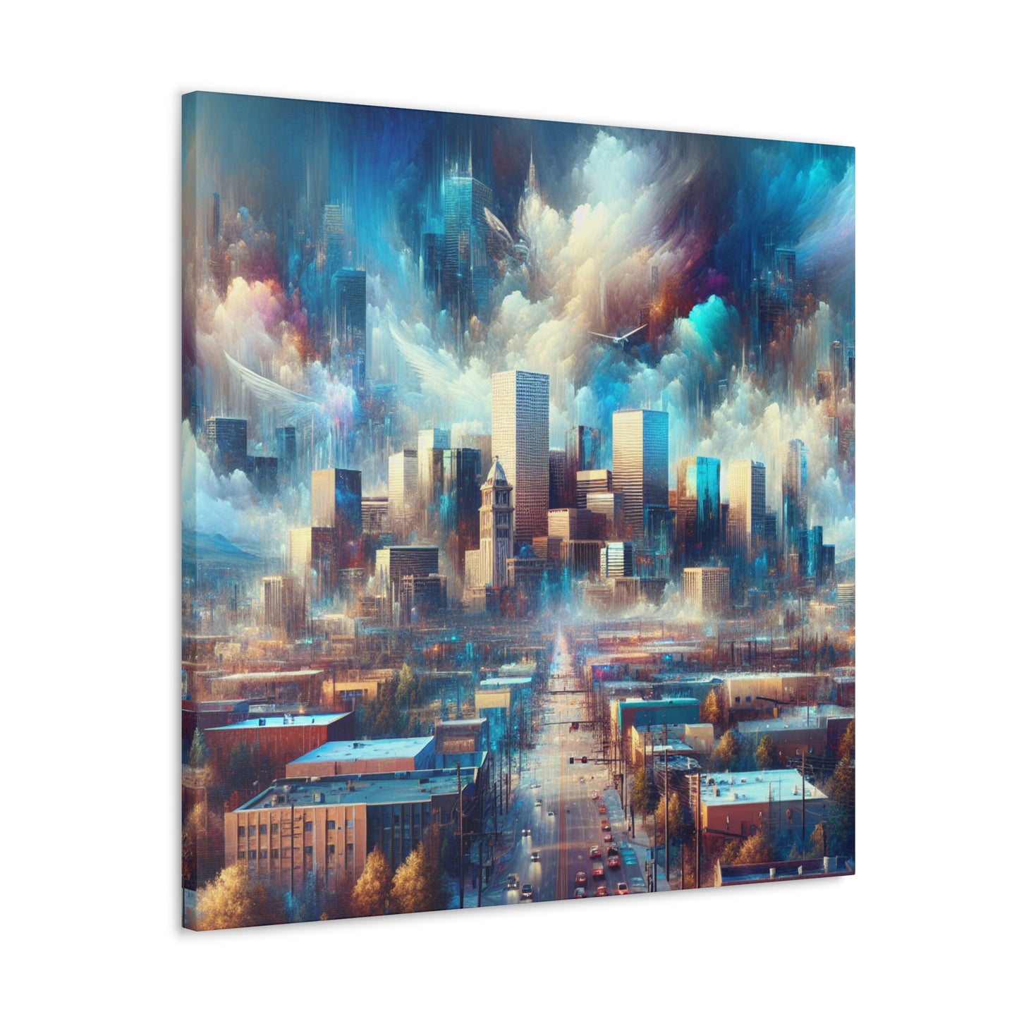 "Urban Time Capsule" - Canvas