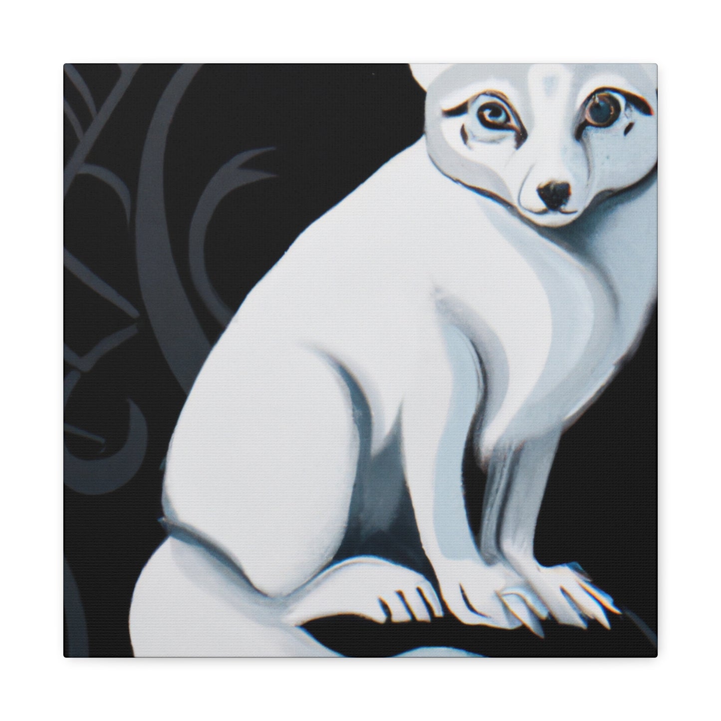 Frozen Arctic Foxes - Canvas