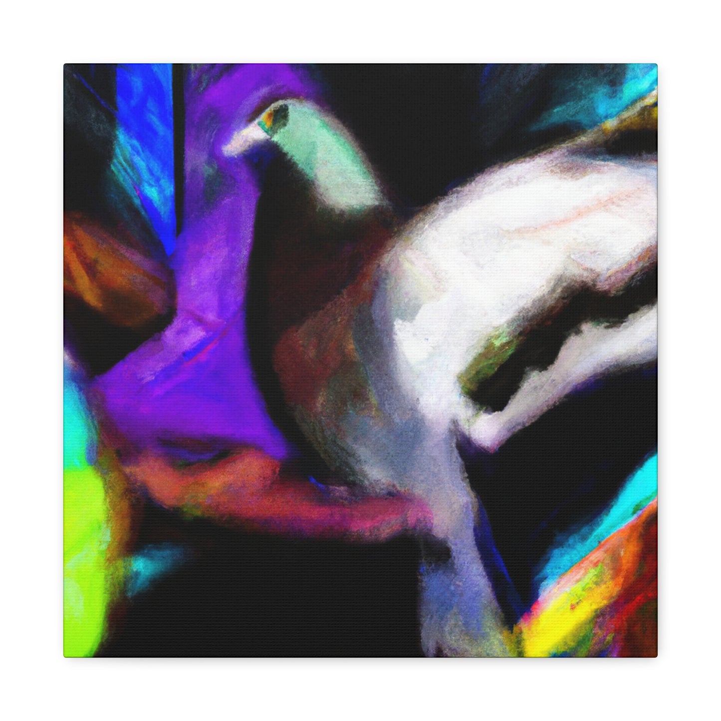 "Mourning Dove In Sorrow" - Canvas