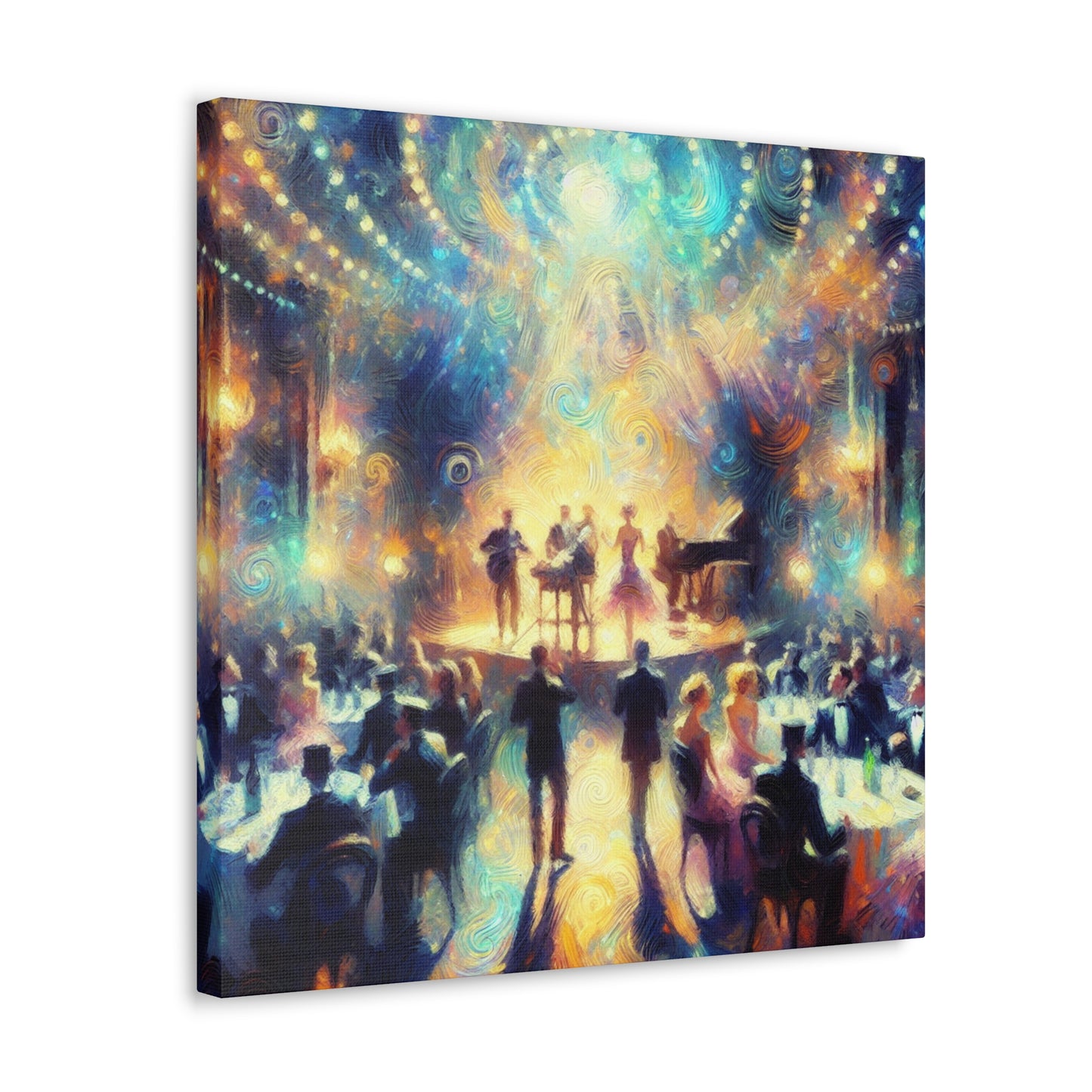 Whimsical Cabaret Escapades - Canvas