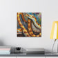 Corn Snake Impressionism - Canvas