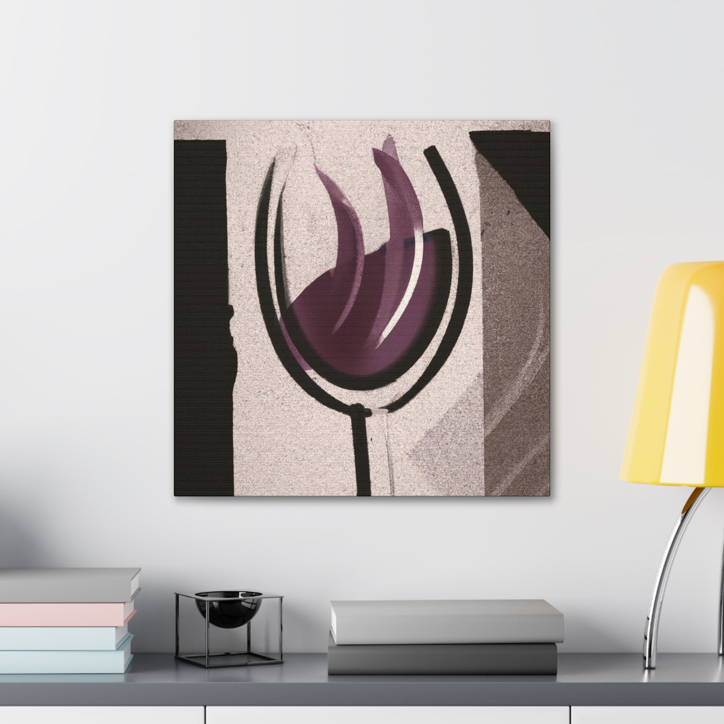 Raise a Toast Glass - Canvas