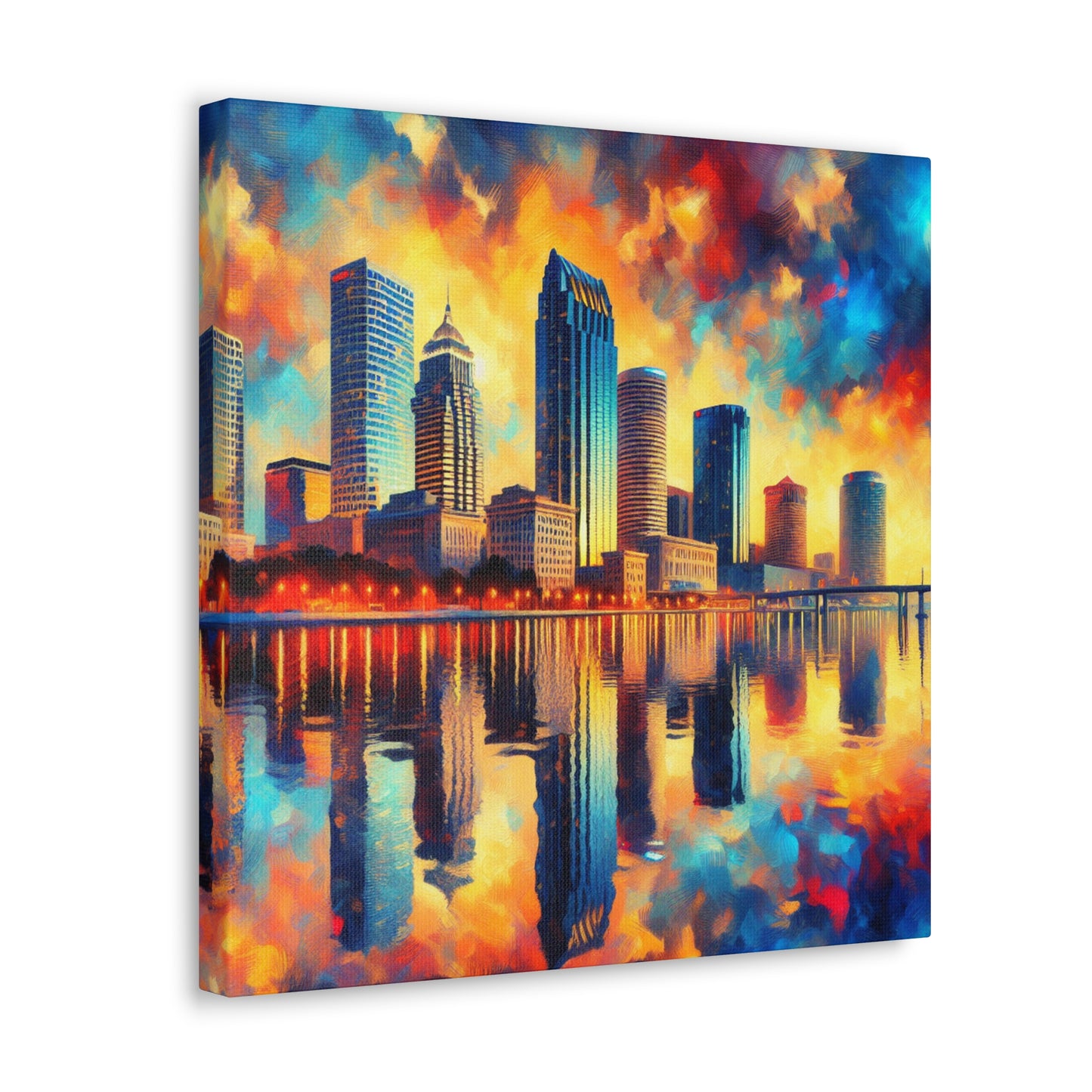 "Enigmatic Tampa Dreams" - Canvas