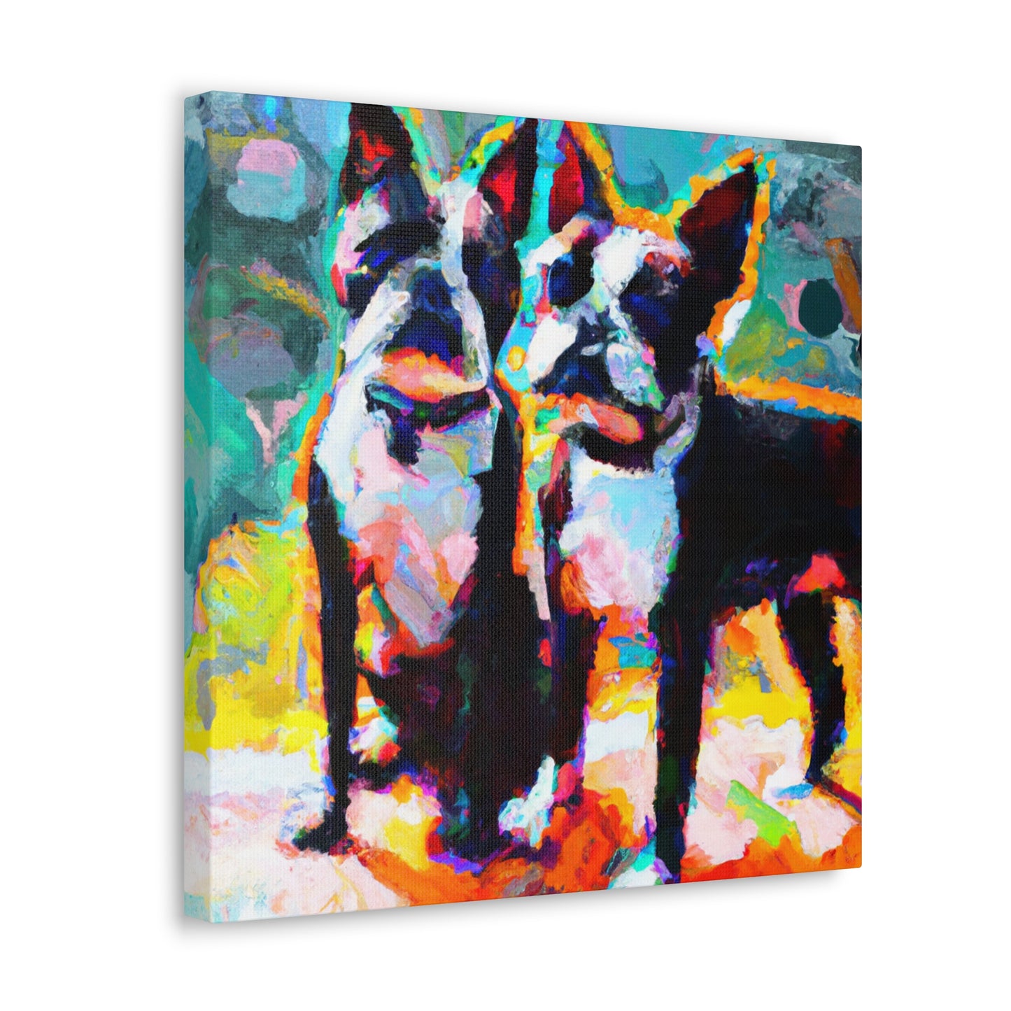 Boston Terrier Impression - Canvas