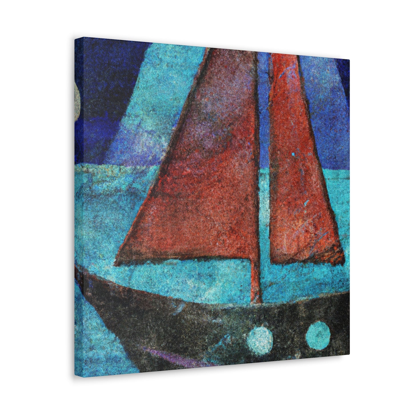 Sailboat at Sunrise - Canvas