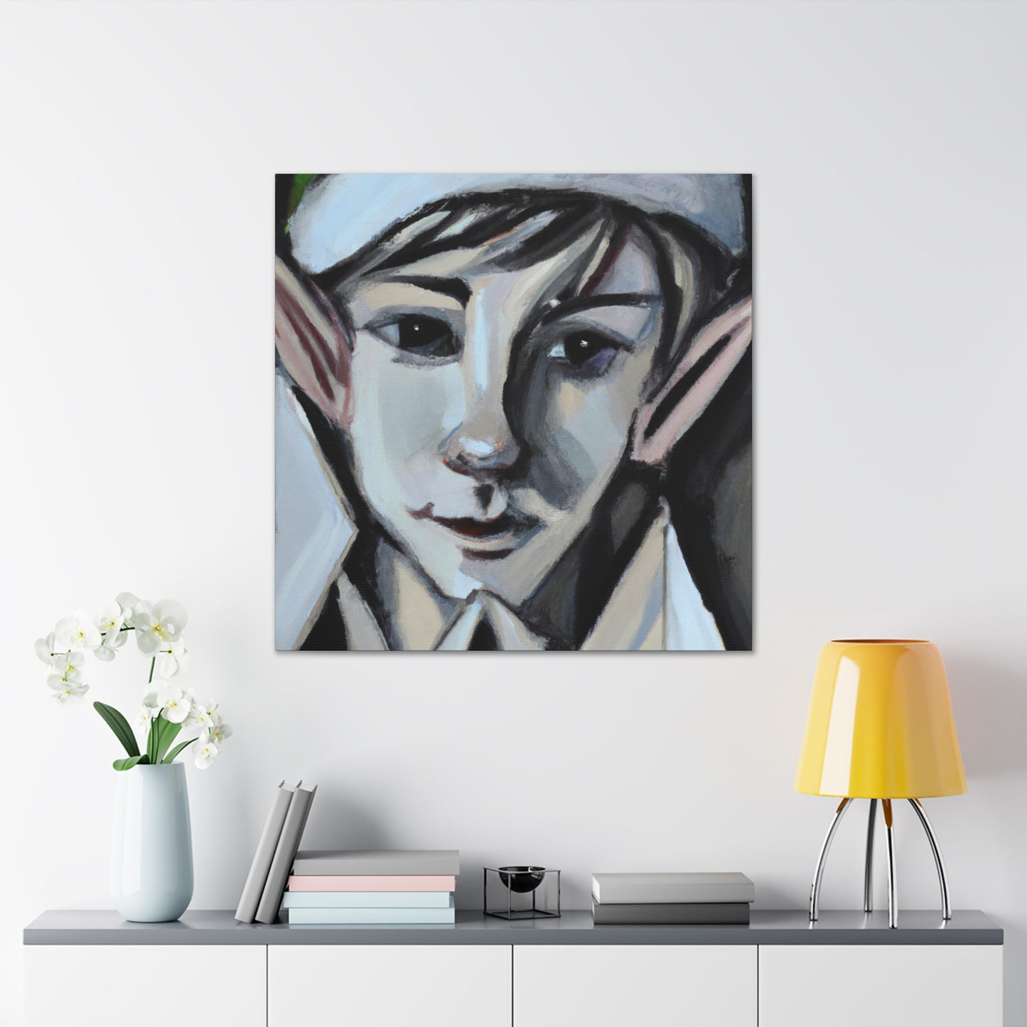 Elf in Hyperrealism - Canvas