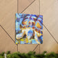 "Box Turtle in Impressionism" - Canvas