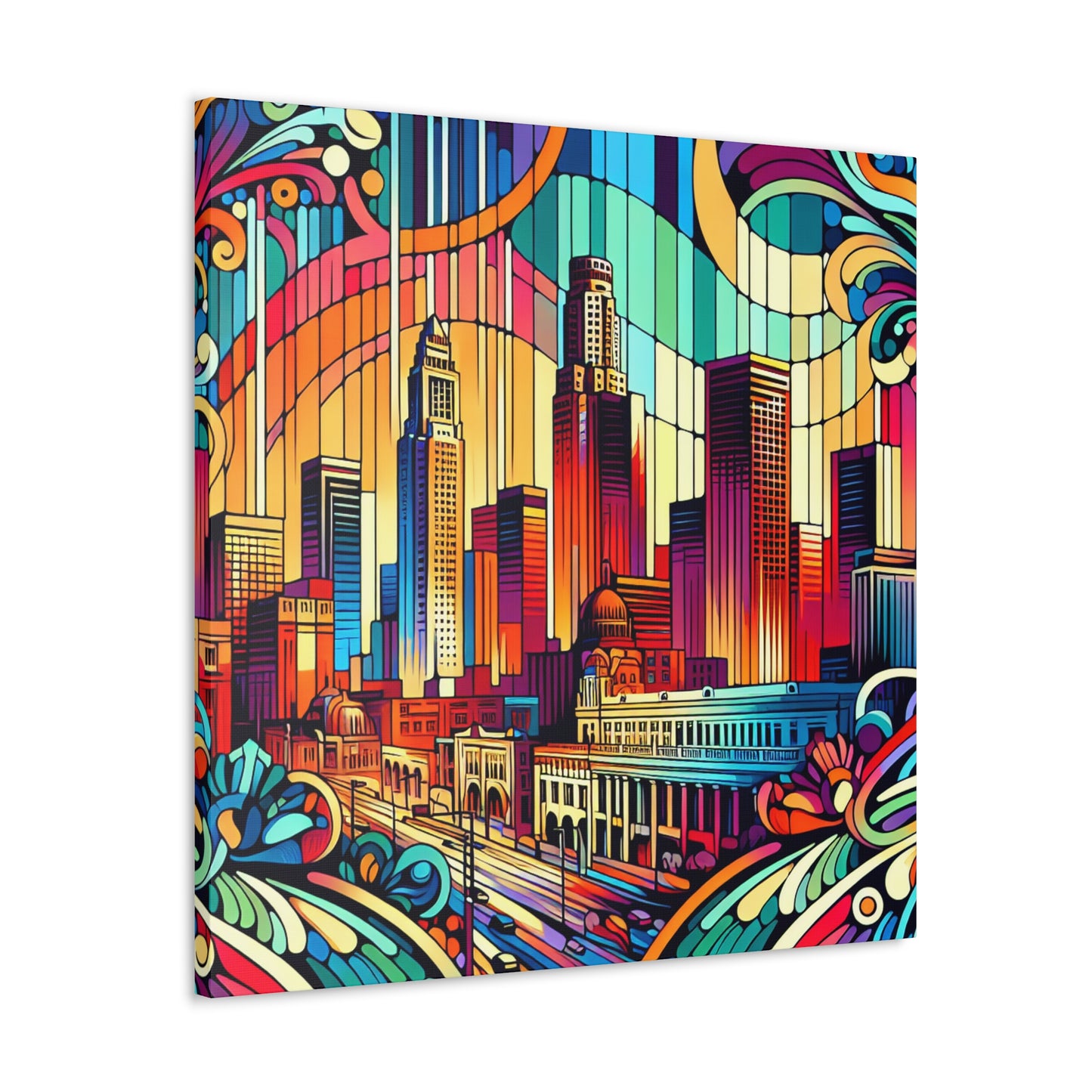 Enchanted Urban Dreams - Canvas