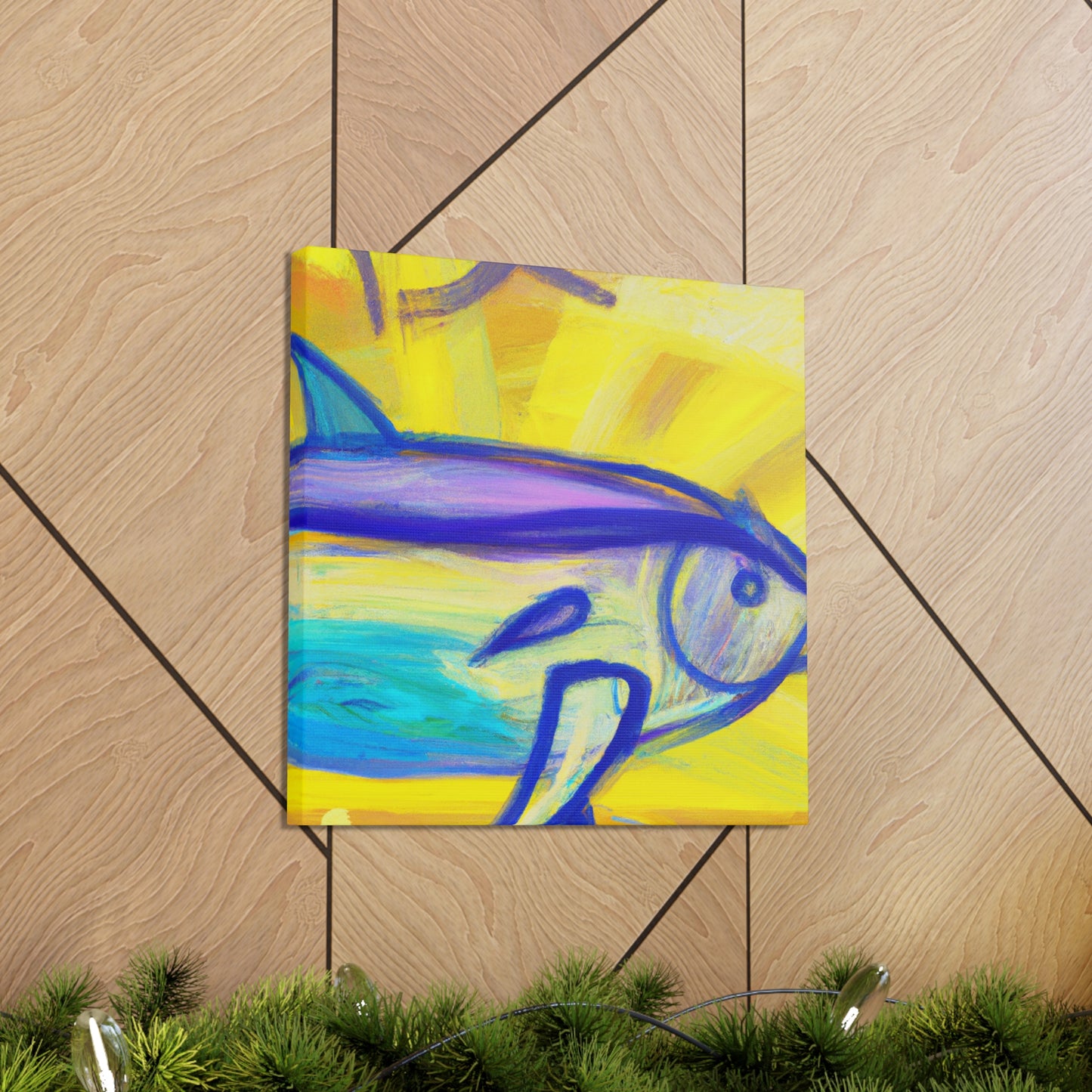 "Tuna in Abstract Form" - Canvas