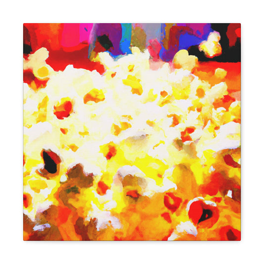 "Popcorn Wonders Await" - Canvas