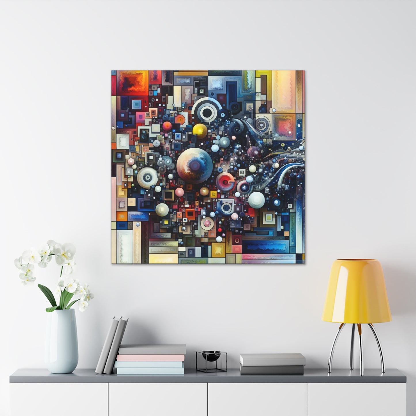 "Cosmic Rhapsody Unleashed" - Canvas