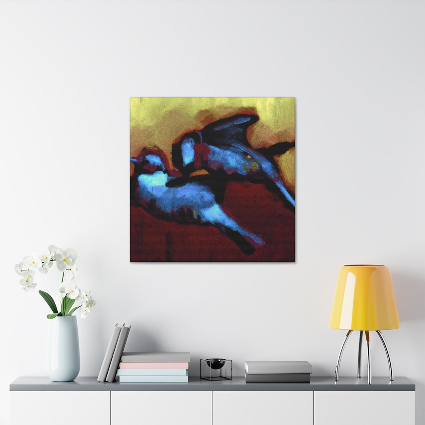 "House Sparrow's Abstraction" - Canvas