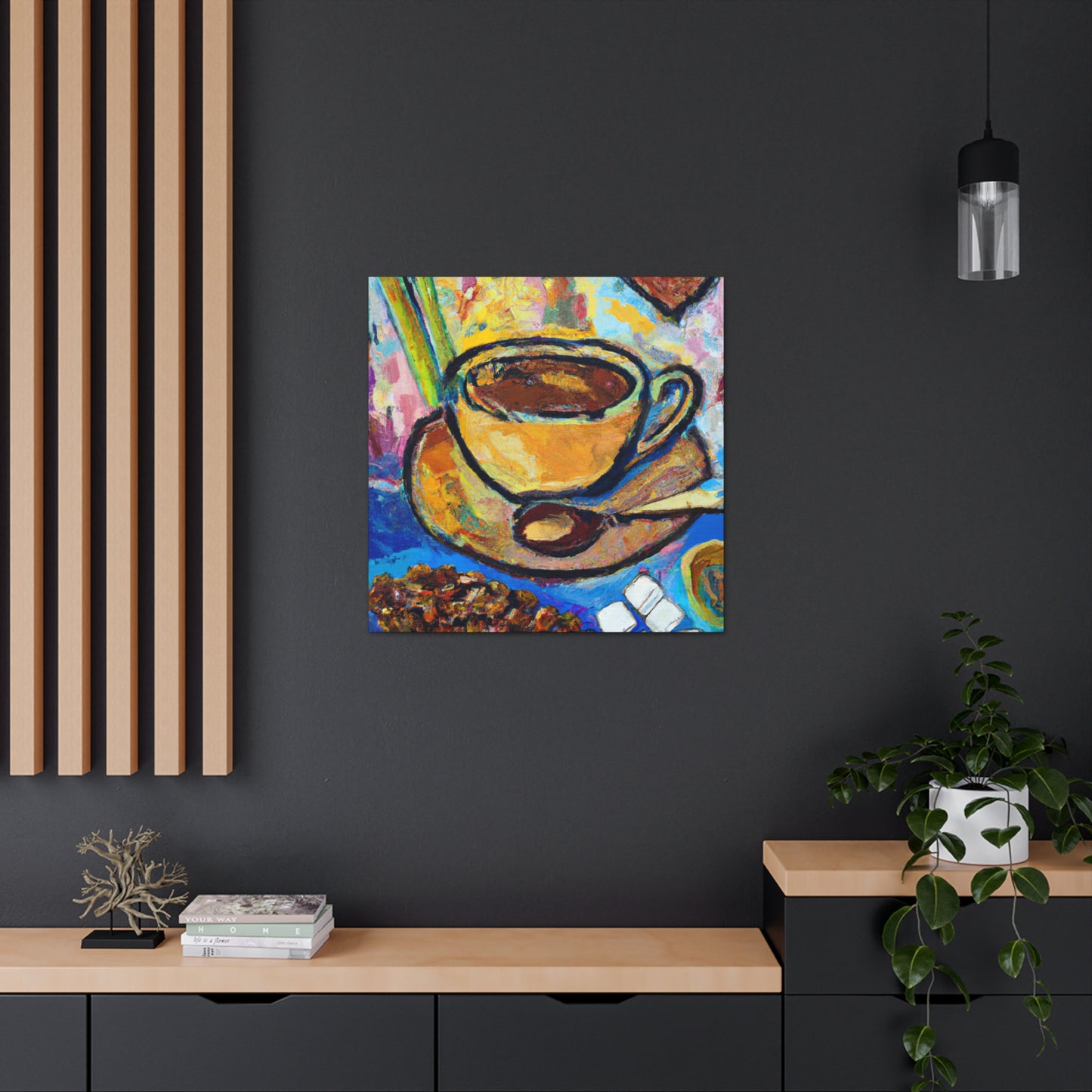 Coffee in Impressionism - Canvas