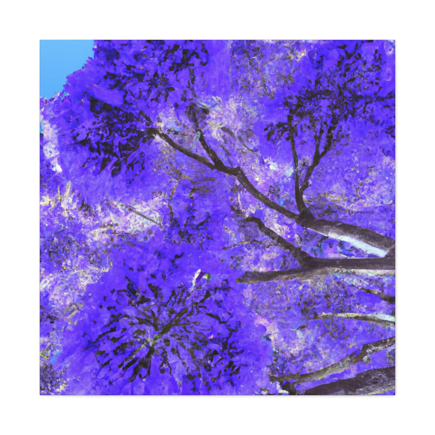 Jacaranda Deco Dreaming - Canvas