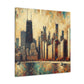 "Enchanted Urban Symphony" - Canvas