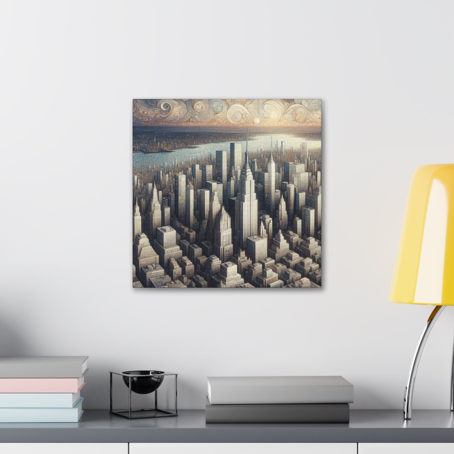 City of Concrete Dreams - Canvas