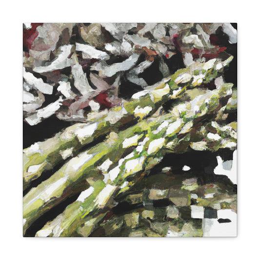 "Asparagus in Springtime" - Canvas