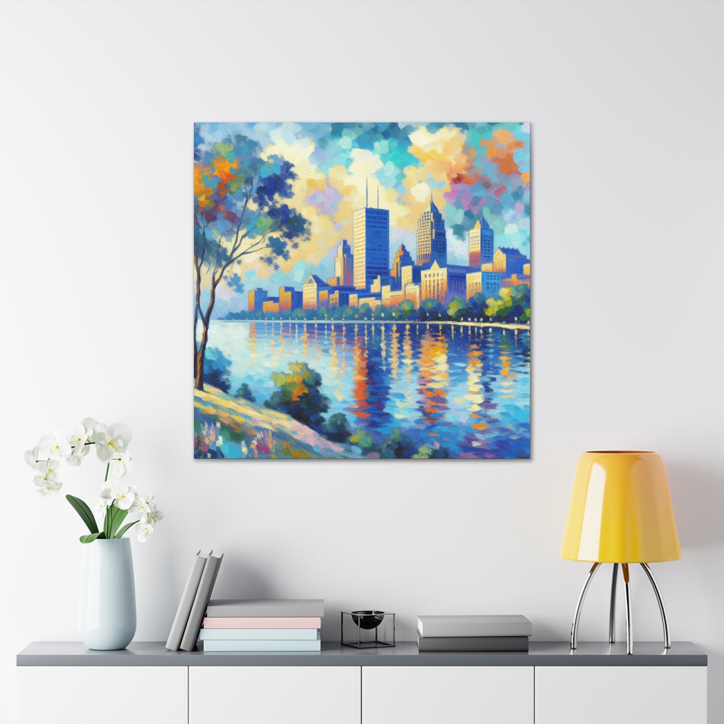 "Colorful Milwaukee Days" - Canvas