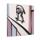 Skateboarding Expressionism - Canvas