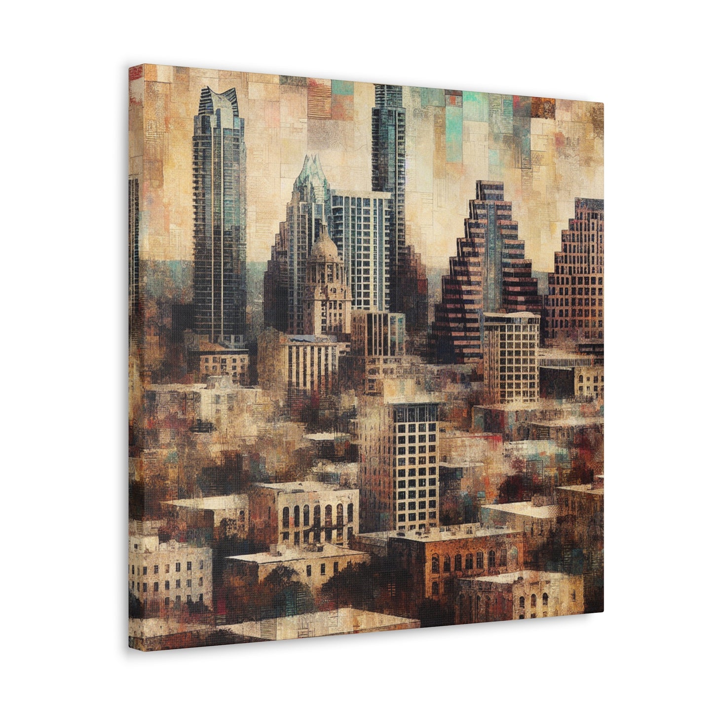 "Vibrant Austin Serenity" - Canvas