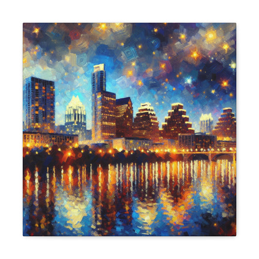 "Enchanted Cityscapes Unveiled" - Canvas