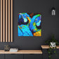 Colorful Macaw Wonders - Canvas