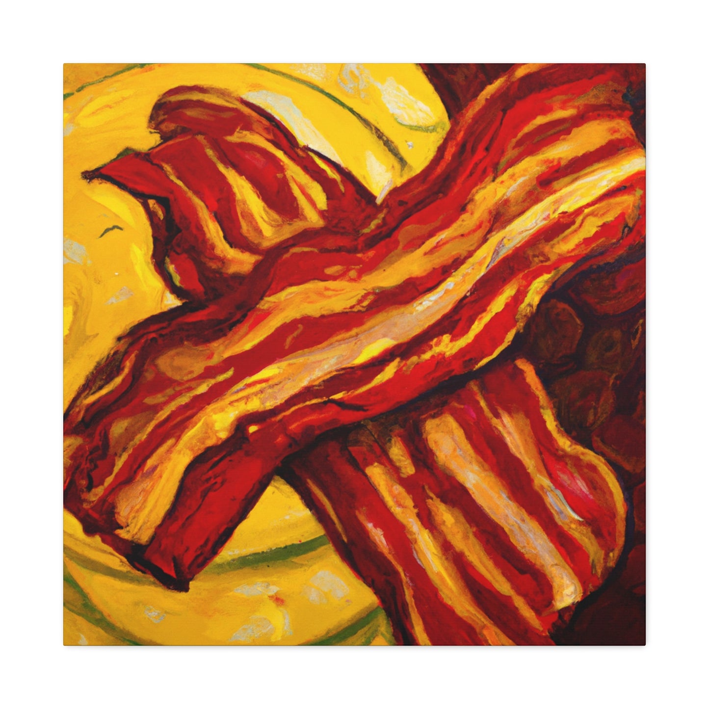 Bacon After Banquet - Canvas