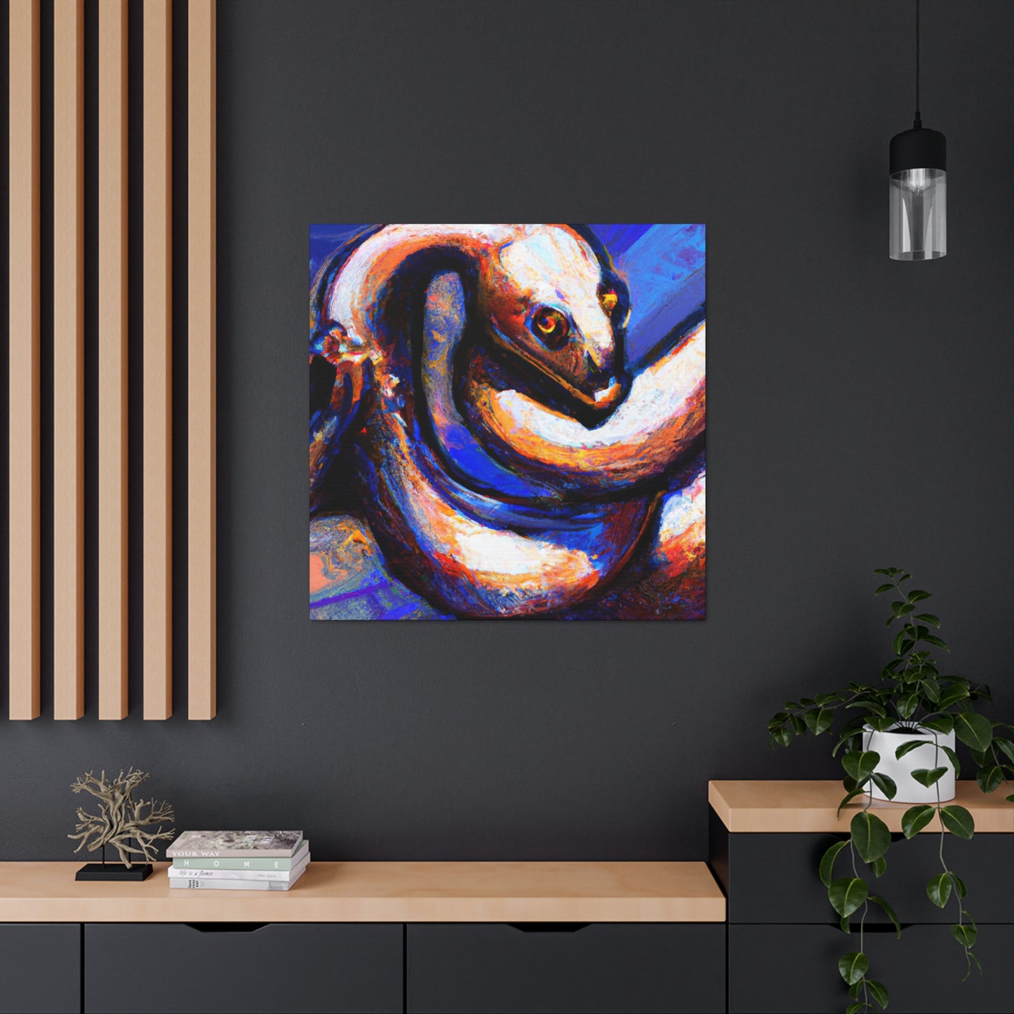 "Eel in the Dreamscape" - Canvas