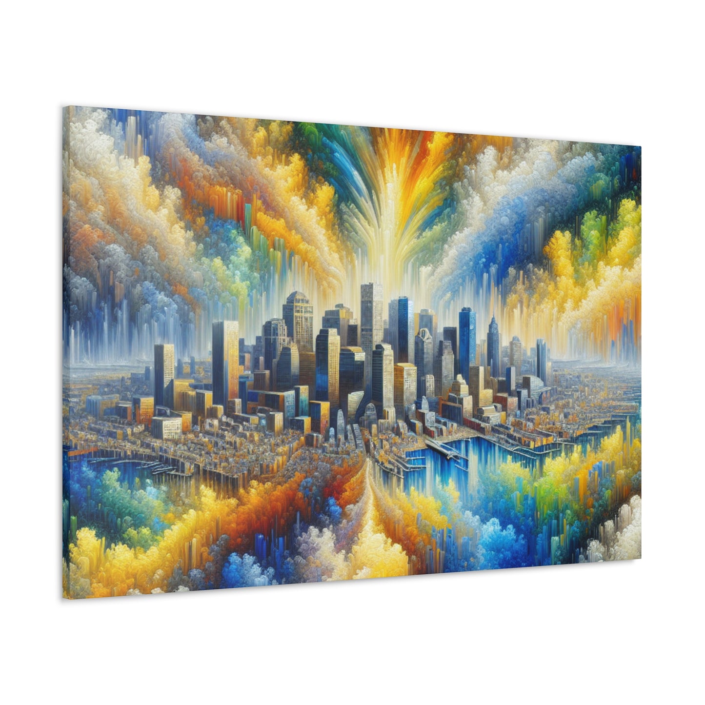 "Charming Boston Melodies" - Canvas