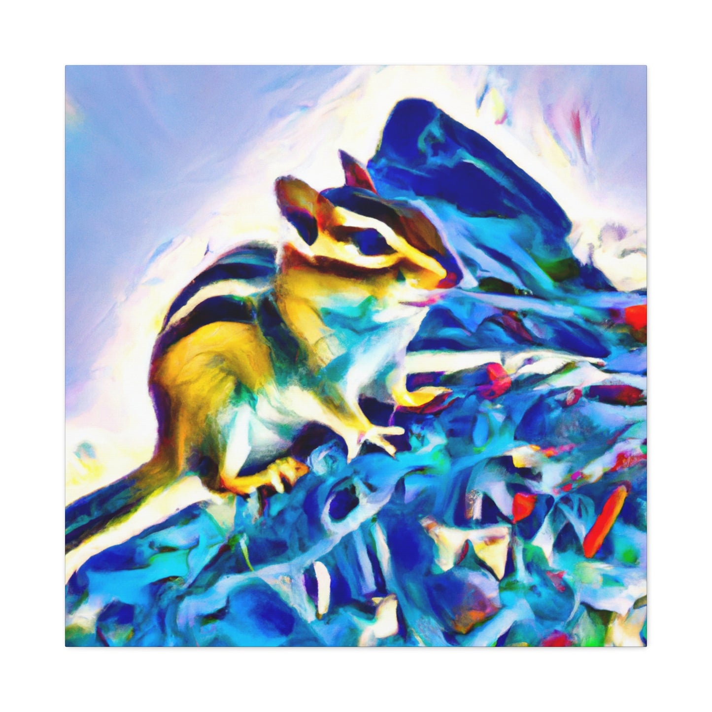 Chipmunk Abstractionism - Canvas