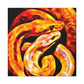 Corn Snake Majesty - Canvas