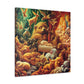 Dreaming Wildlife Wonderland - Canvas