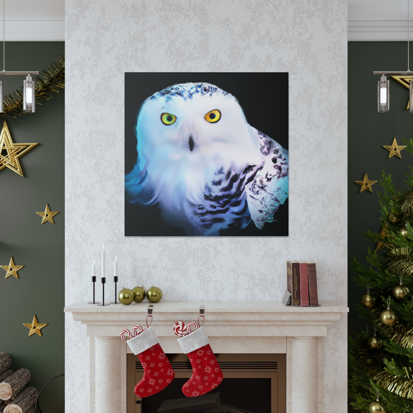 Snowy Owl Majesty - Canvas