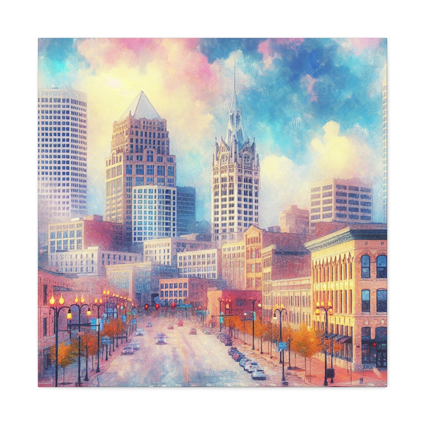 "Majestic Milwaukee Mornings" - Canvas