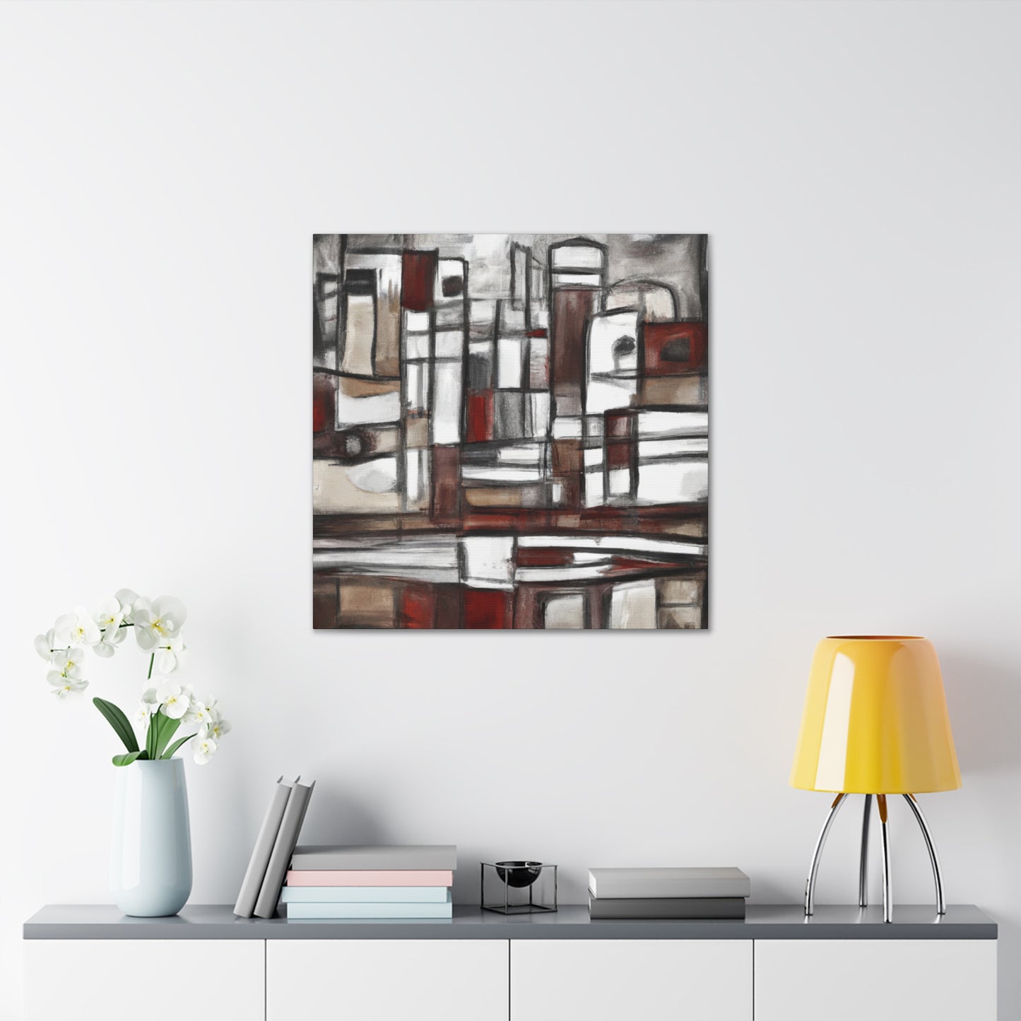 "Modern Art Decor Mosaic" - Canvas