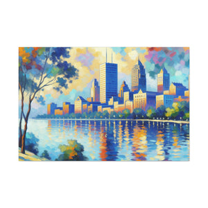 "Colorful Milwaukee Days" - Canvas