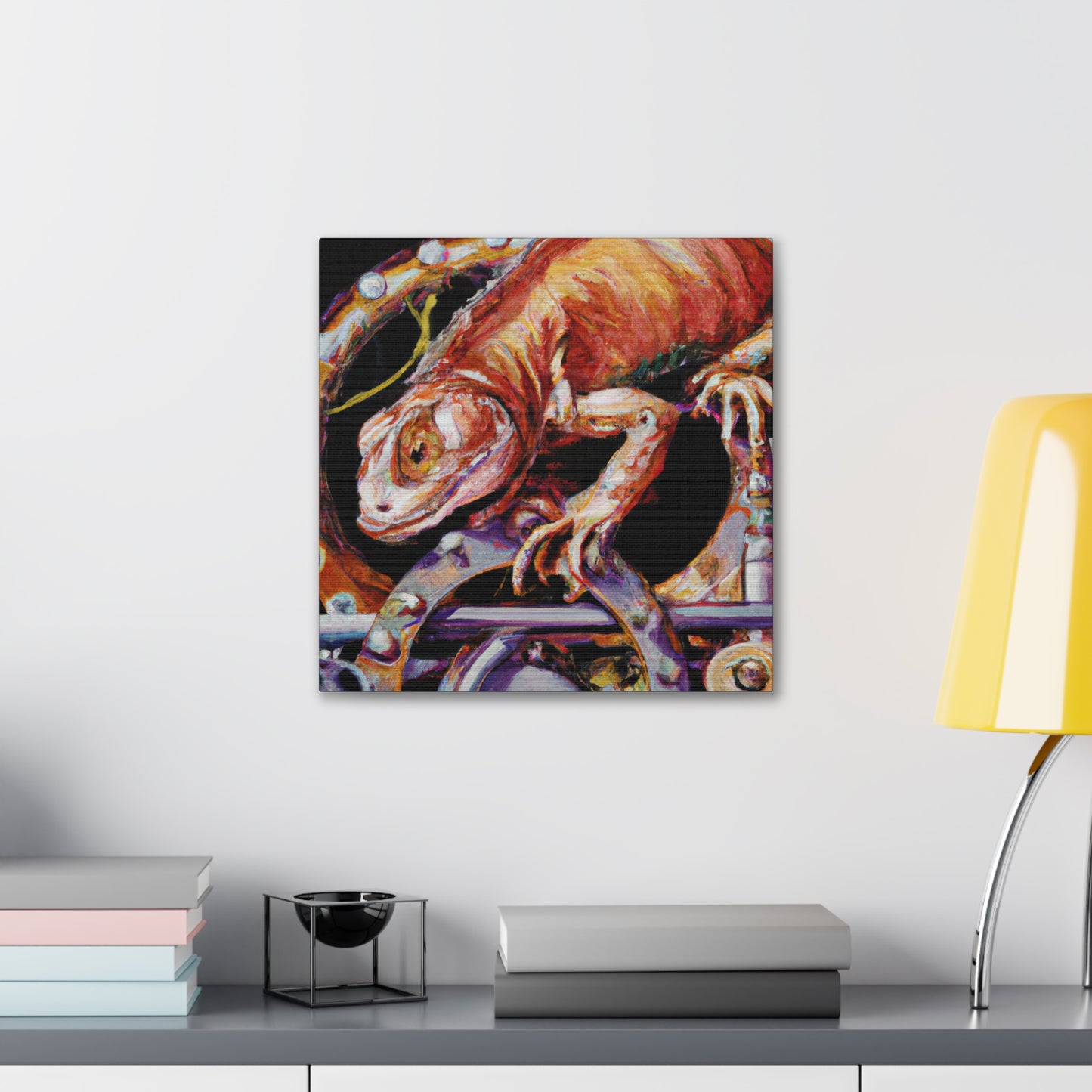 "Fantastical Dragon Whisperer" - Canvas