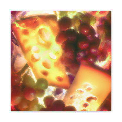 Glorious Cheese and Grapes - Canvas