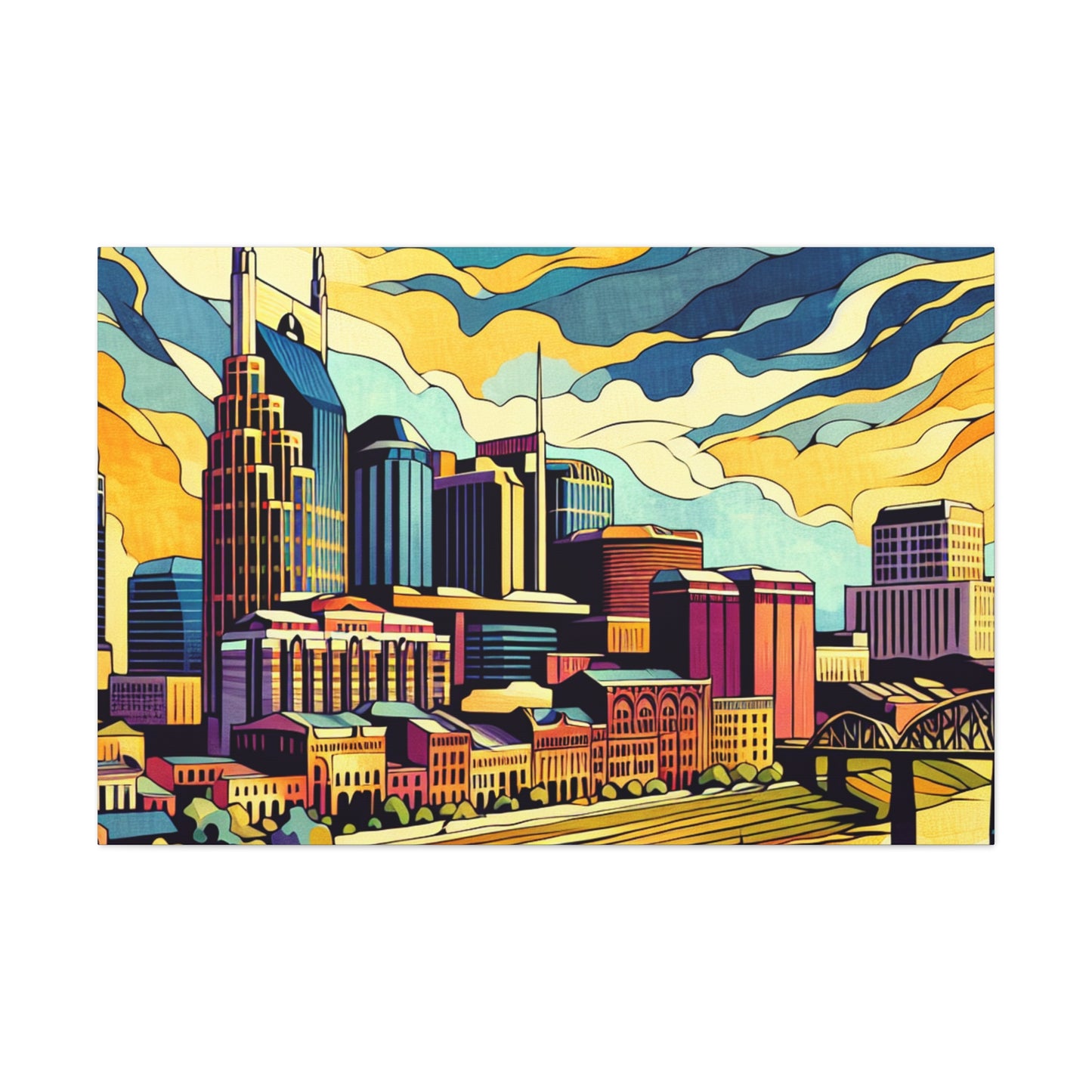 "Enchanting Nashville Reverie" - Canvas