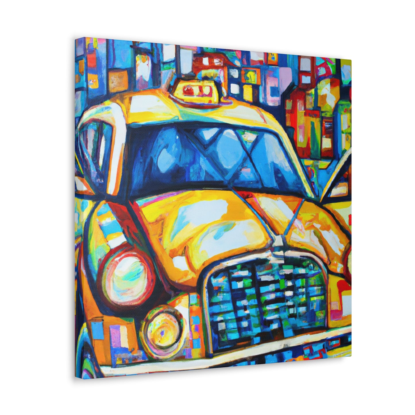 Taxi in the Dark - Canvas