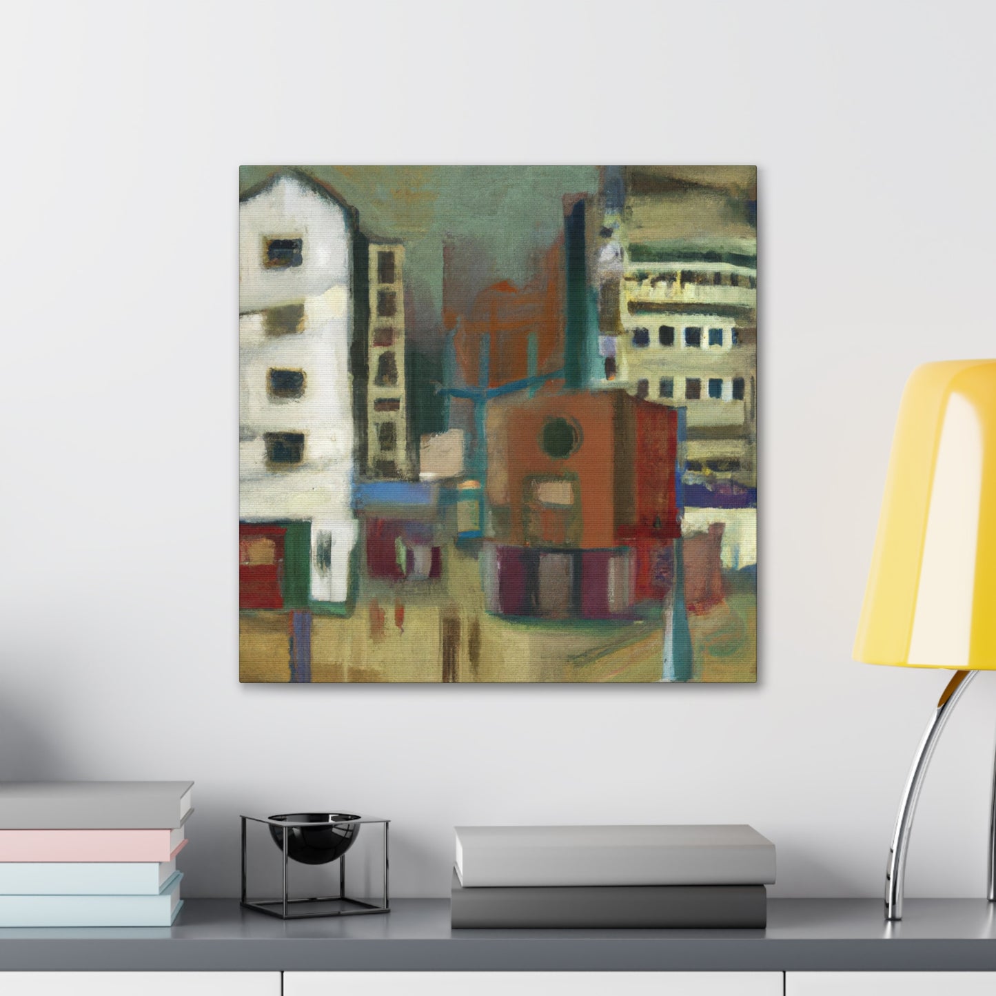 "Bauhaus in Impressionism" - Canvas