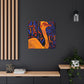 Regal Ostrich Display - Canvas