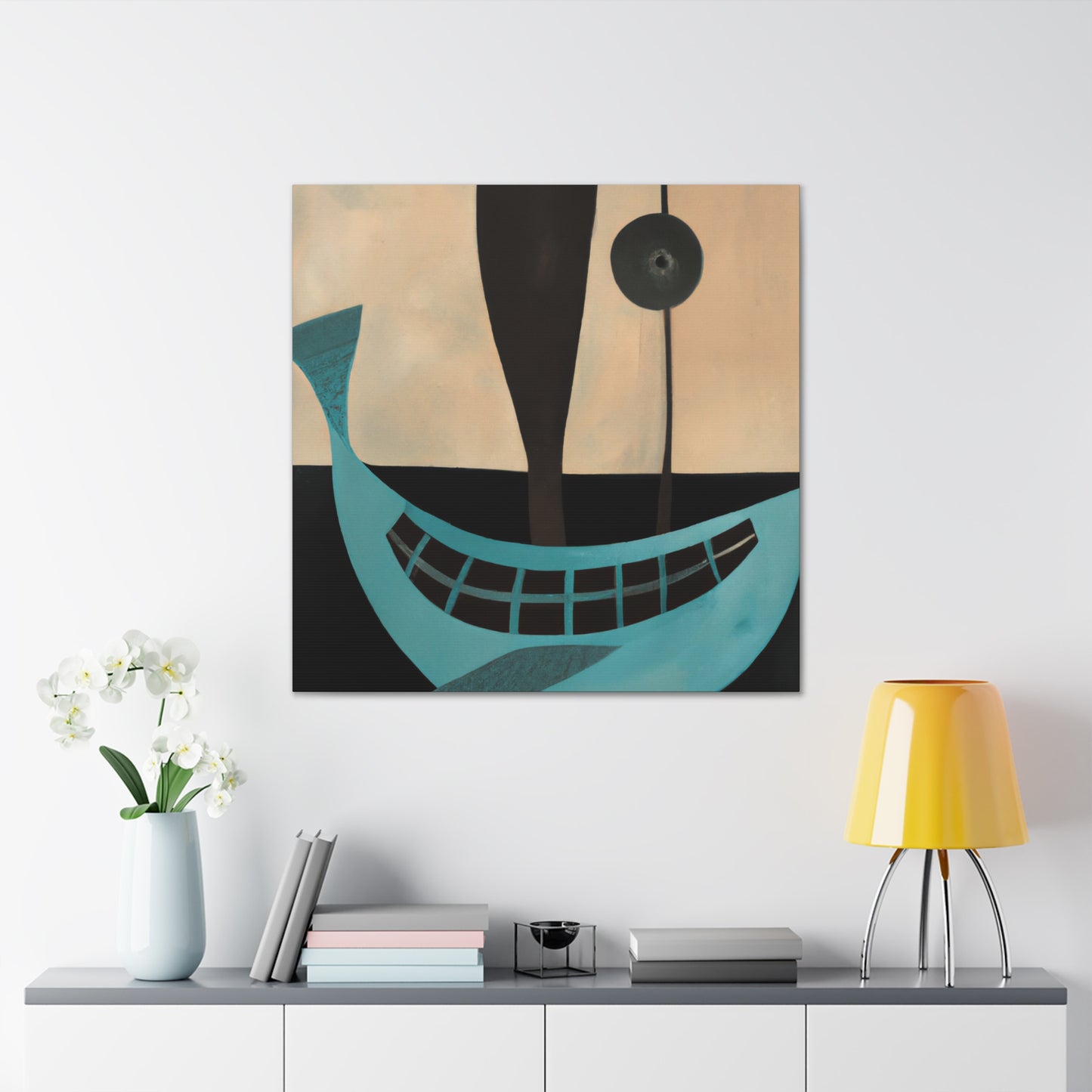 Reef in Deco Style - Canvas