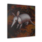 Armadillo In Sunset - Canvas