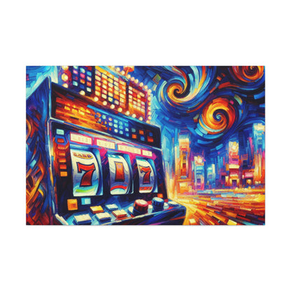 "Gambling Flux" - Canvas