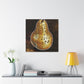 "Pear-y Steampunk Charm" - Canvas