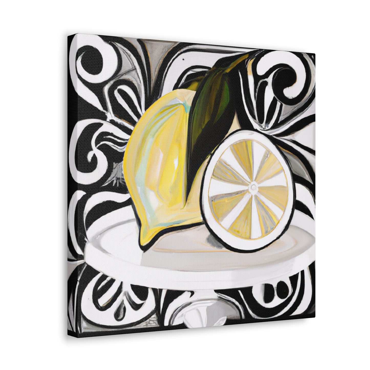 Lemon Floating Eden - Canvas